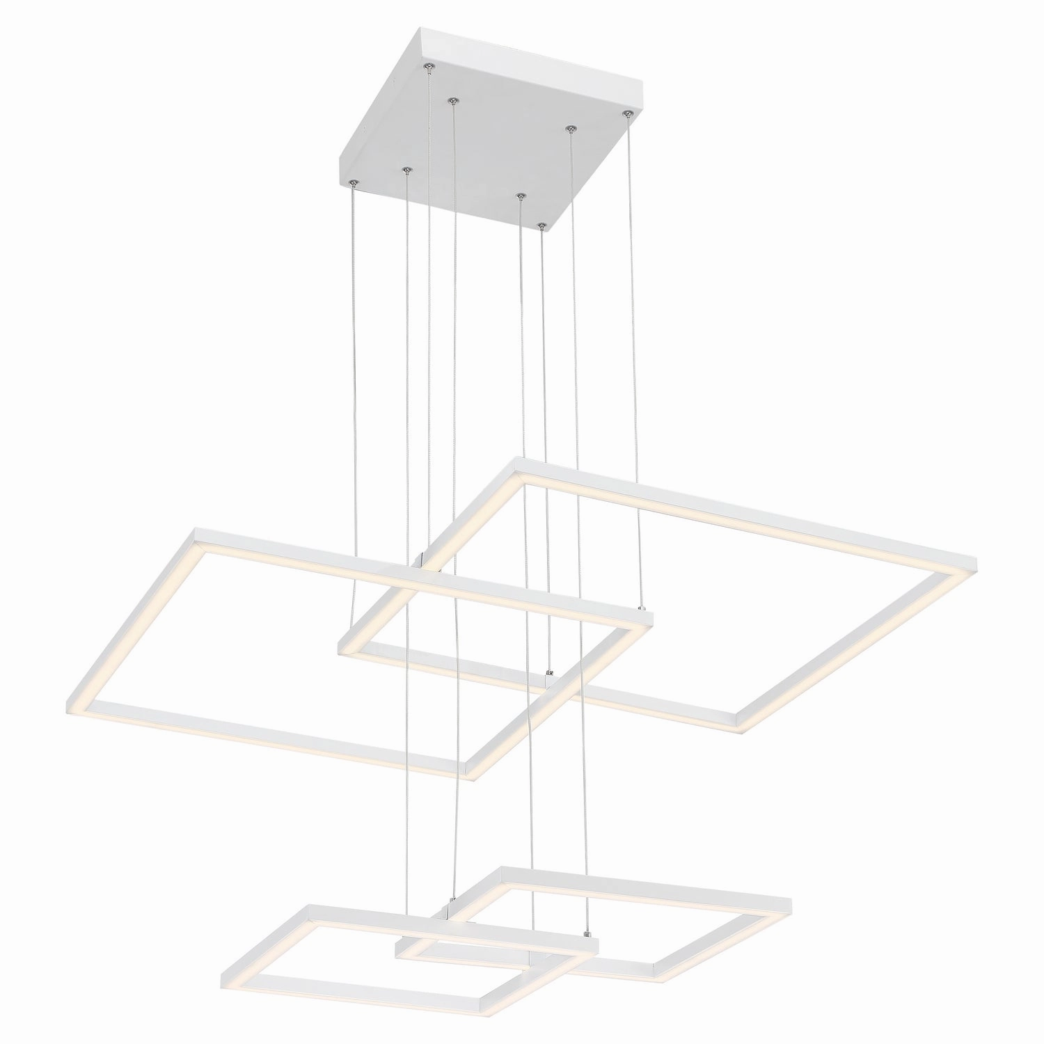 Squared LED Pendant White Designer Ceiling Lights for less