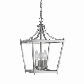 Stanton Three Light Foyer Brushed Nickel Ceiling Lights Lighting free shipping
