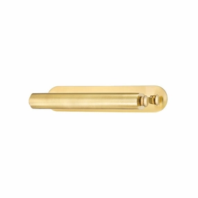 Stockport LED Picture Light Aged Brass Wall Lights for patio sale