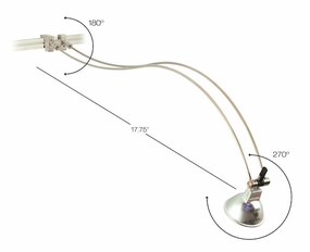 Stone Lighting PLARC200PND6M  Led Picture Light Decor Polished Nickel Wall Lighting outlet online