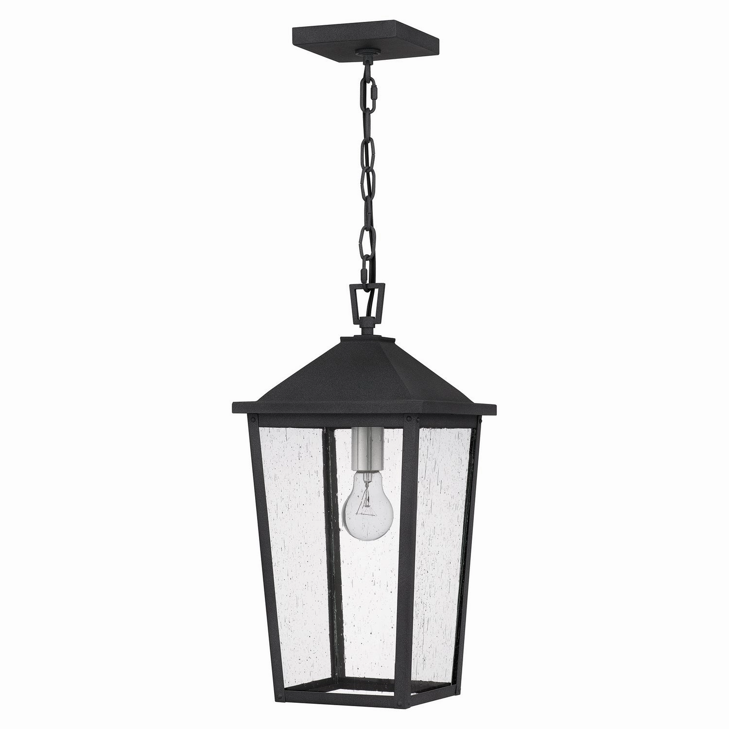 Stoneleigh One Light Mini Pendant Mottled Black Hanging Lantern Lights deals