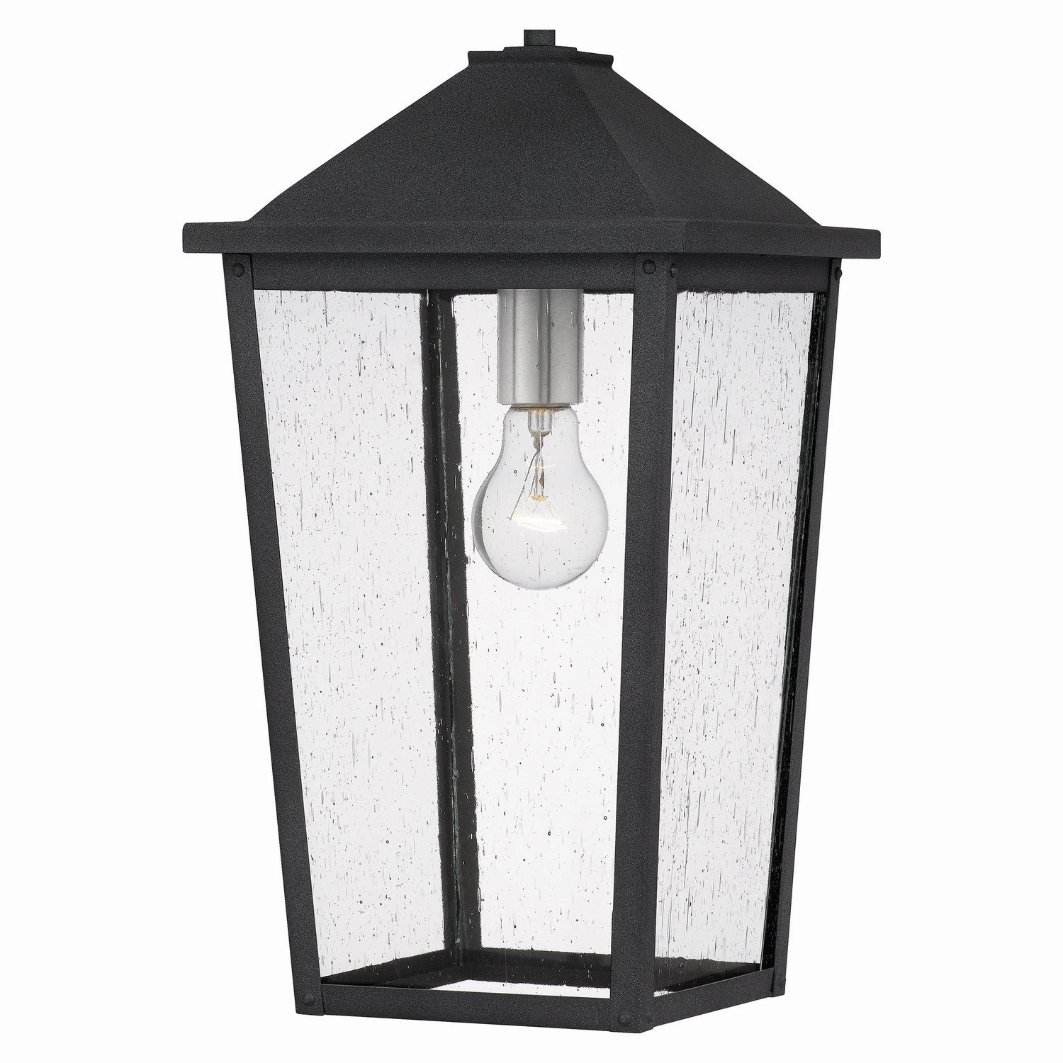 Stoneleigh One Light Mini Pendant Mottled Black Hanging Lantern Lights deals