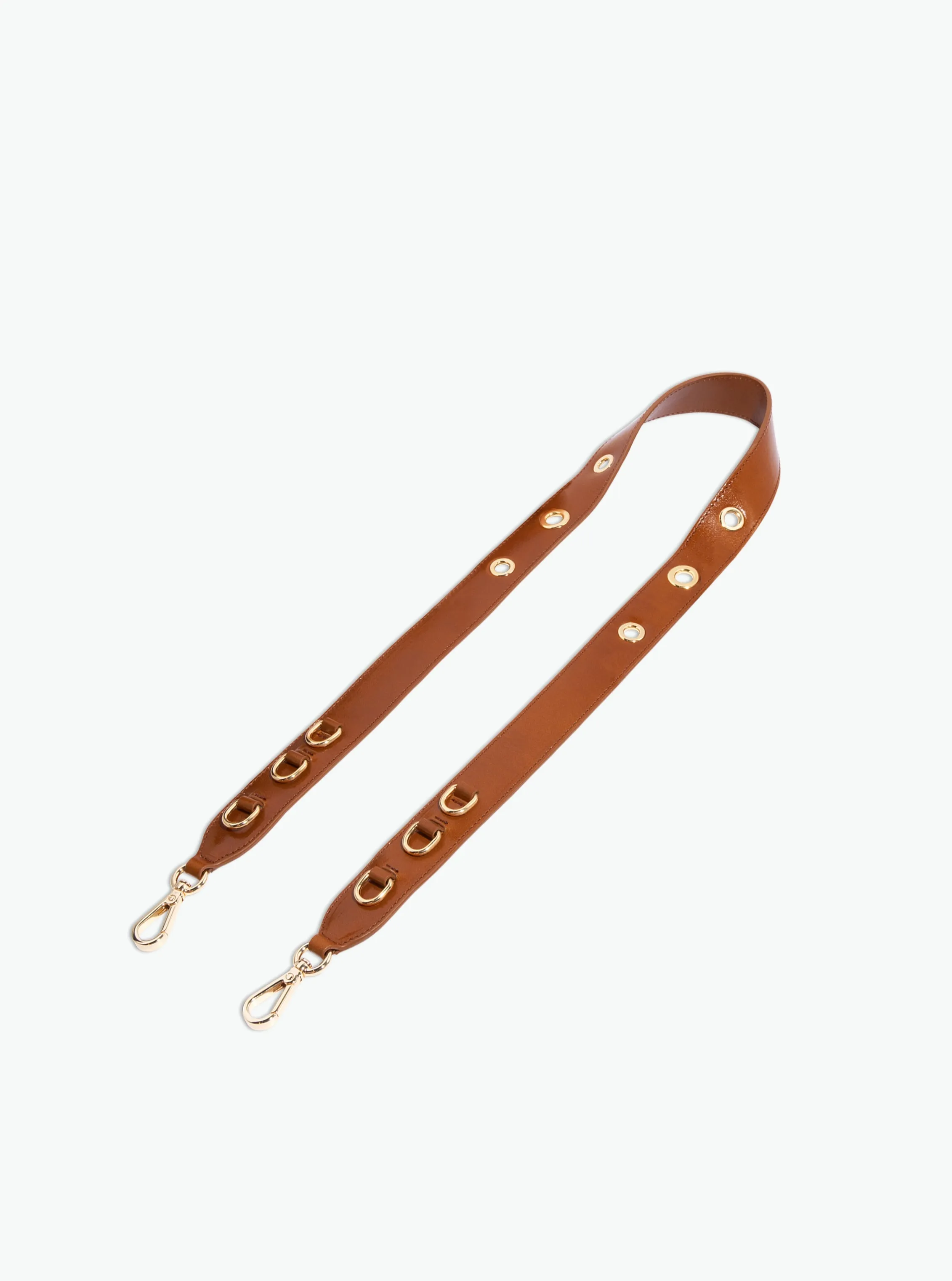 Strap Set  Hortensia Mini / Eyelets - Cognac