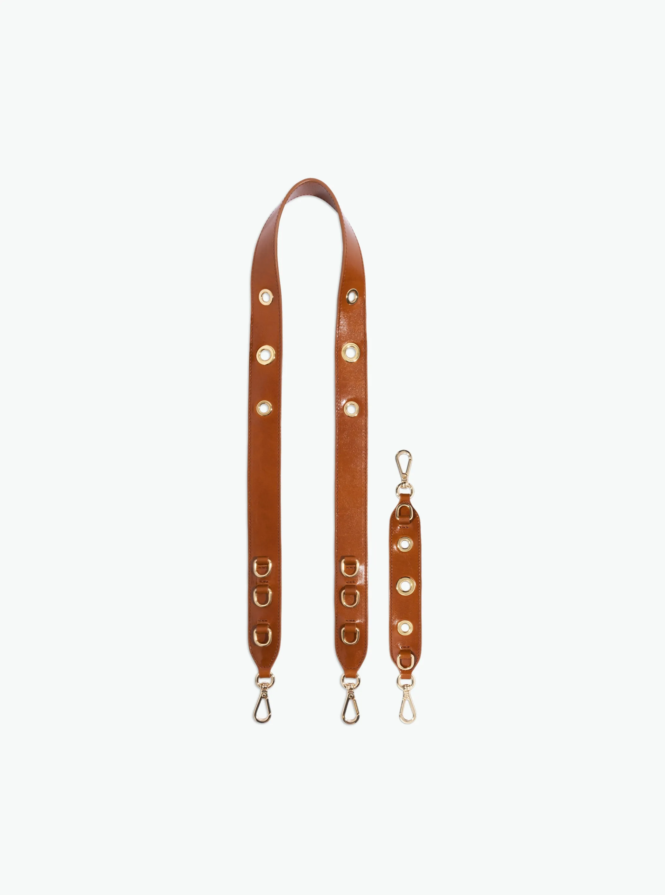 Strap Set  Hortensia Mini / Eyelets - Cognac