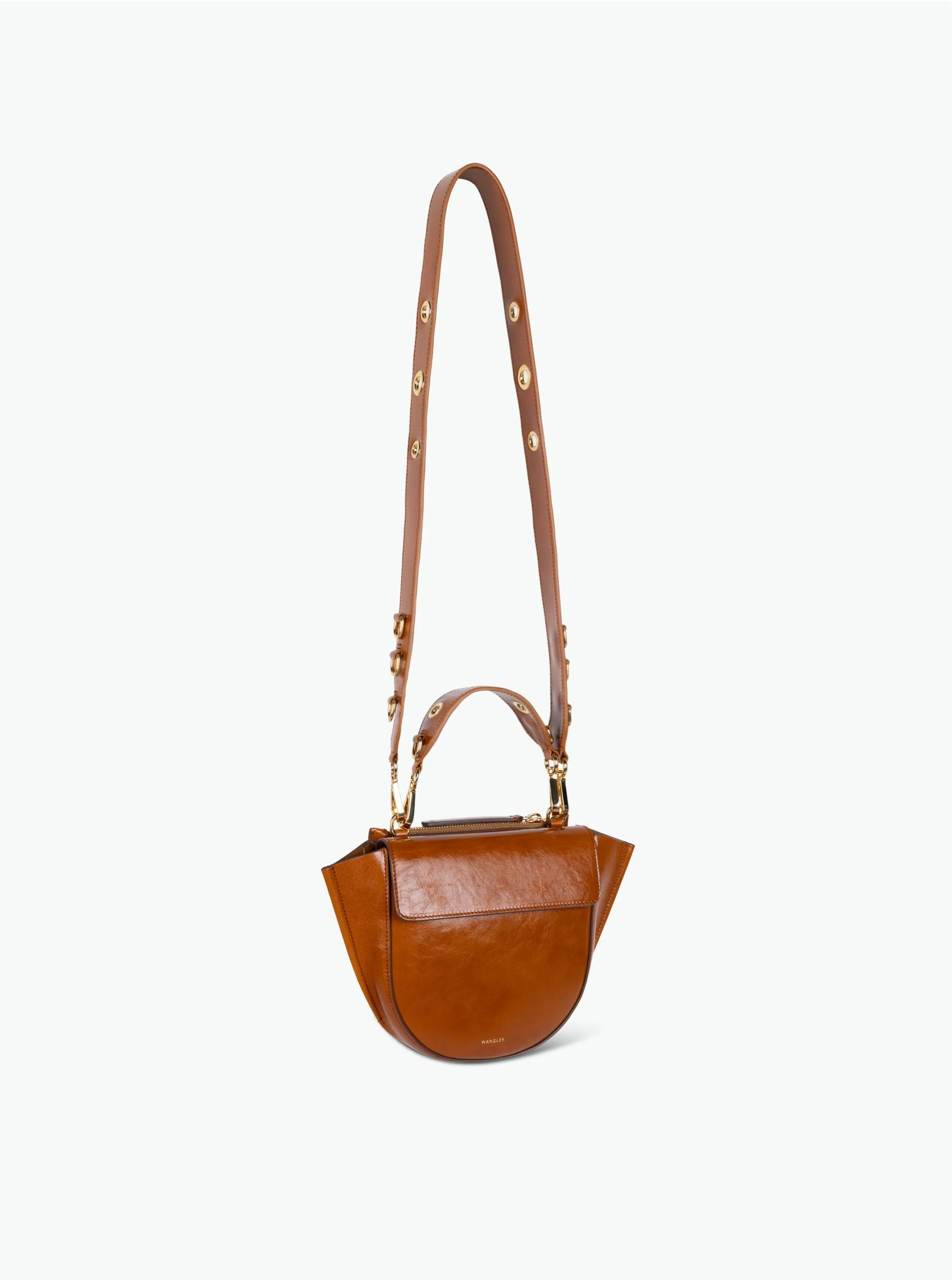 Strap Set  Hortensia Mini / Eyelets - Cognac
