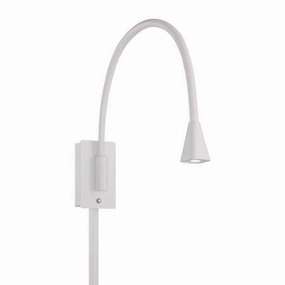 Stretch LED Swing Arm Wall Lamp White Wall Lights for decor discount