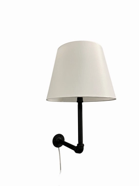 Studio One Light Wall Sconce Black Elegant Wall Lights clearance