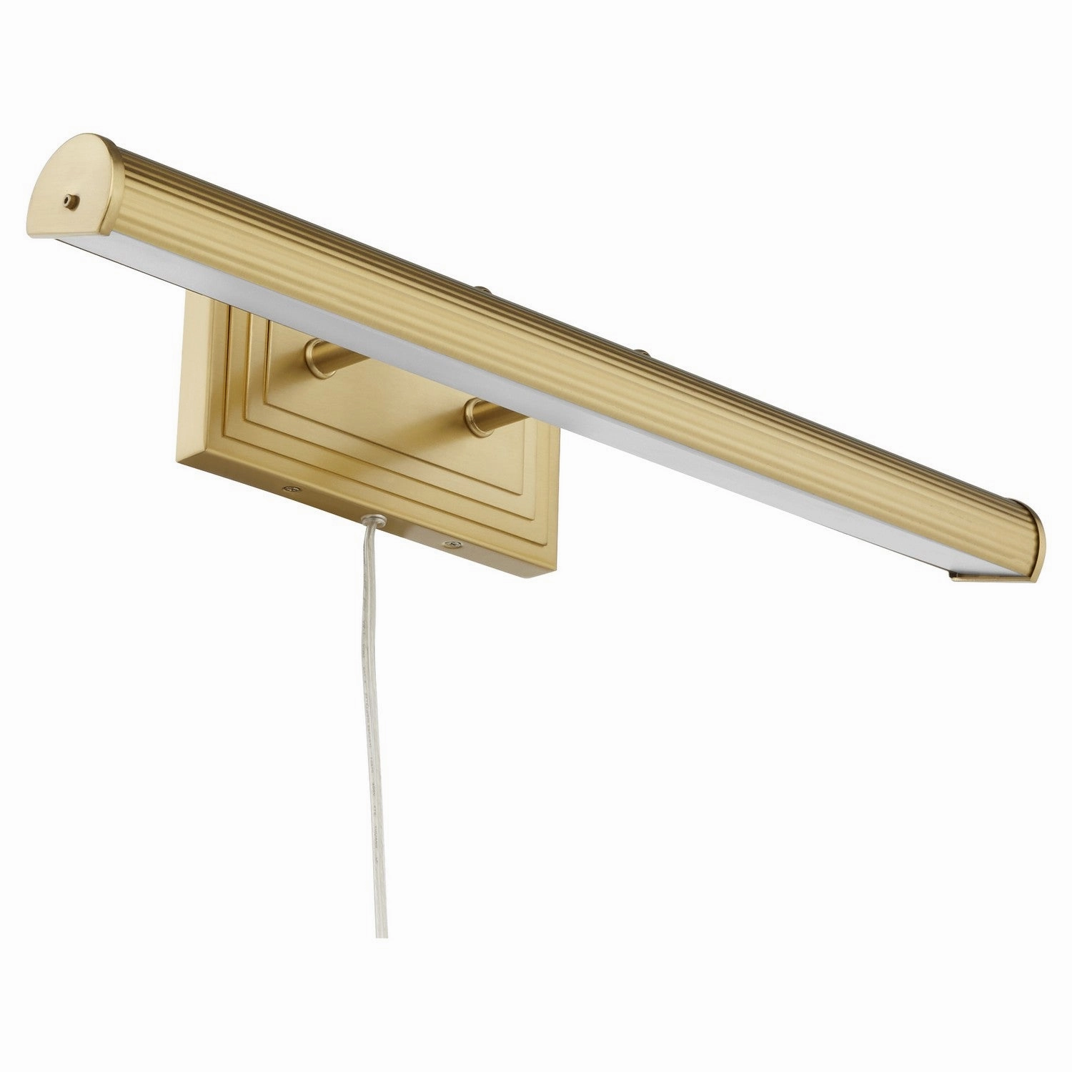 Sunset Two Light Picture Light Aged Brass Wall Lights for patio sale