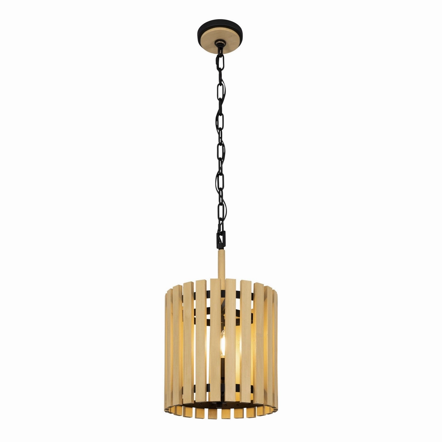 Suratto Two Light Pendant Matte Black/Honey Blonde Cheap Ceiling Lights available