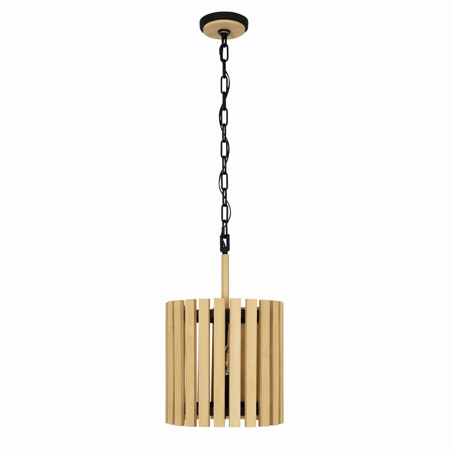 Suratto Two Light Pendant Matte Black/Honey Blonde Cheap Ceiling Lights available