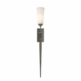 Sweeping Taper One Light Wall Sconce Dark Smoke Elegant Wall Lights clearance