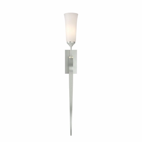 Sweeping Taper One Light Wall Sconce Vintage Platinum Elegant Wall Lights clearance