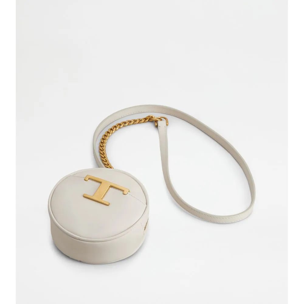 T Timeless Coin Purse in Leather