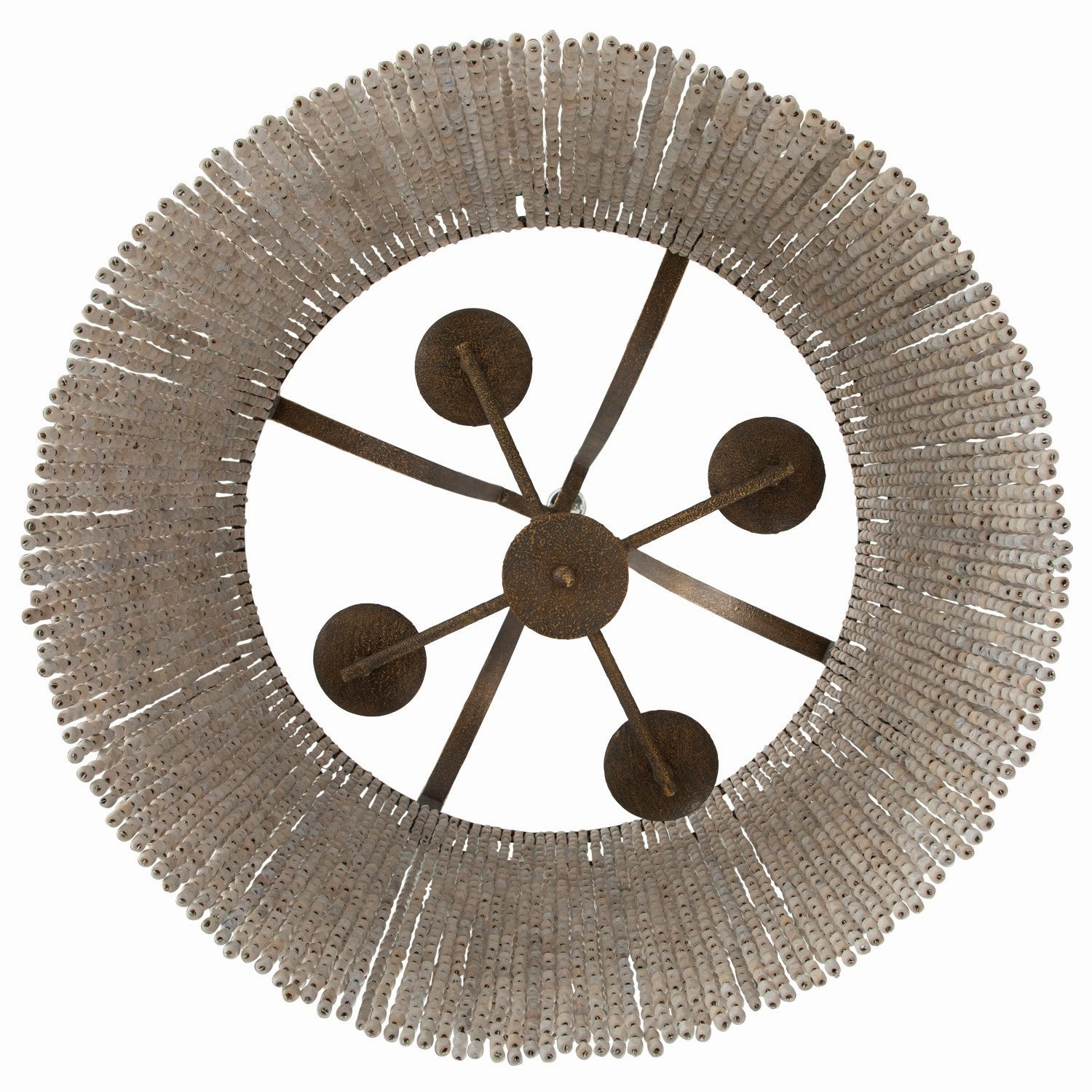 Tamara Four Light Chandelier Antique Gold/Antique White Energy-saving Ceiling Lights store