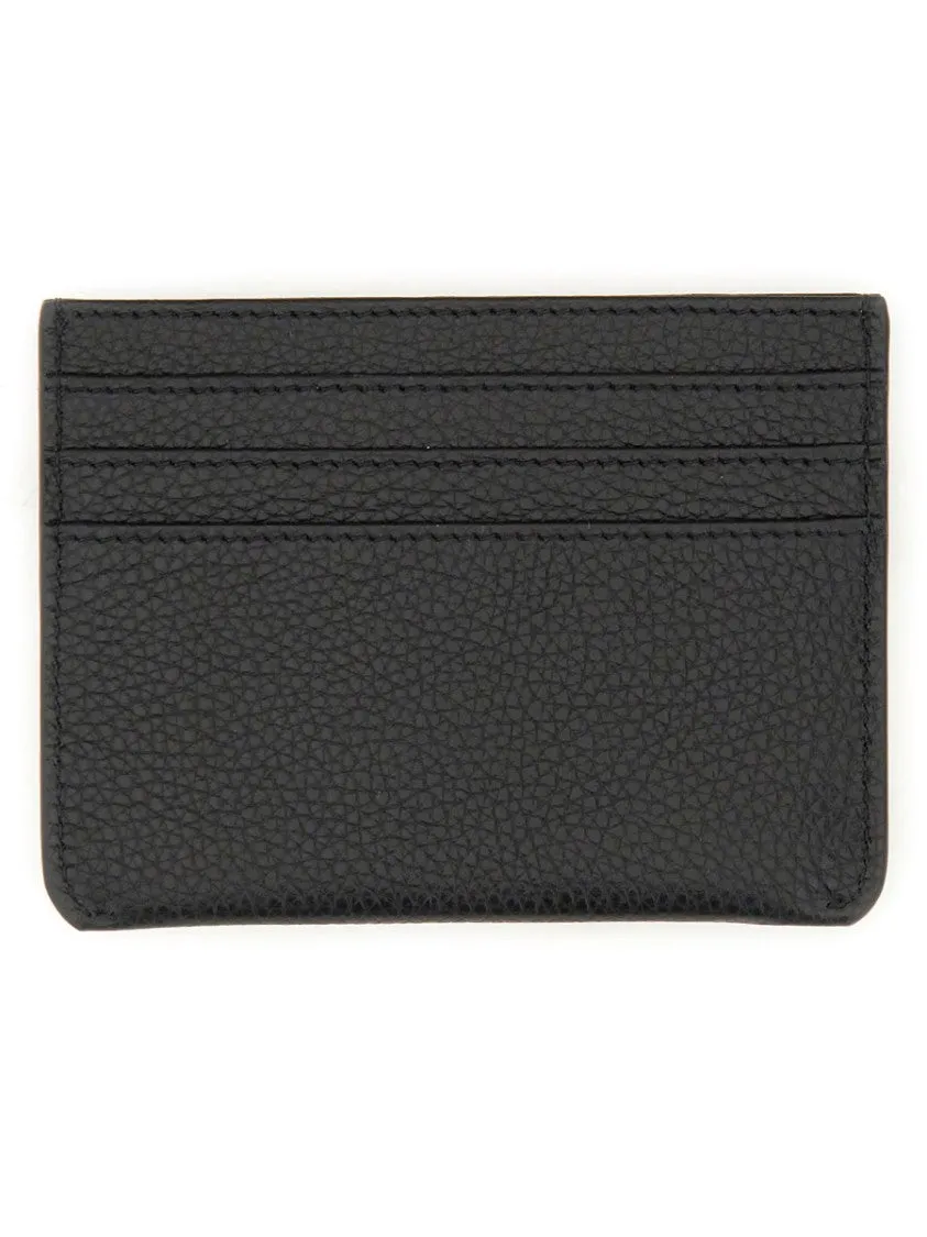 Textured Calf Leather Cardholder