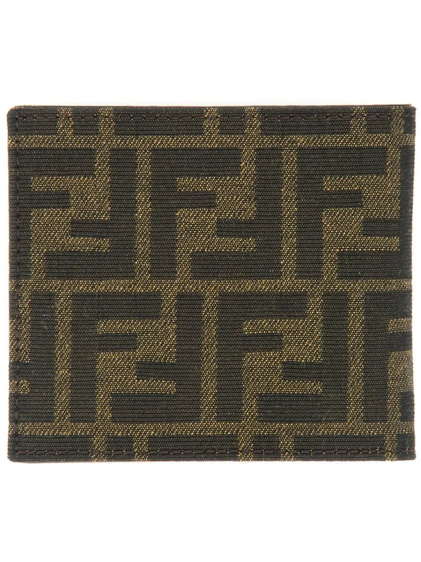 Textured Fabric Bifold Wallet