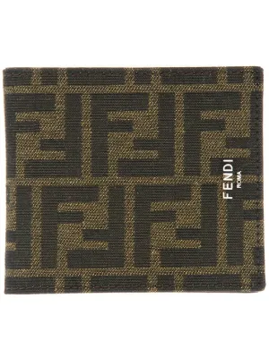 Textured Fabric Bifold Wallet