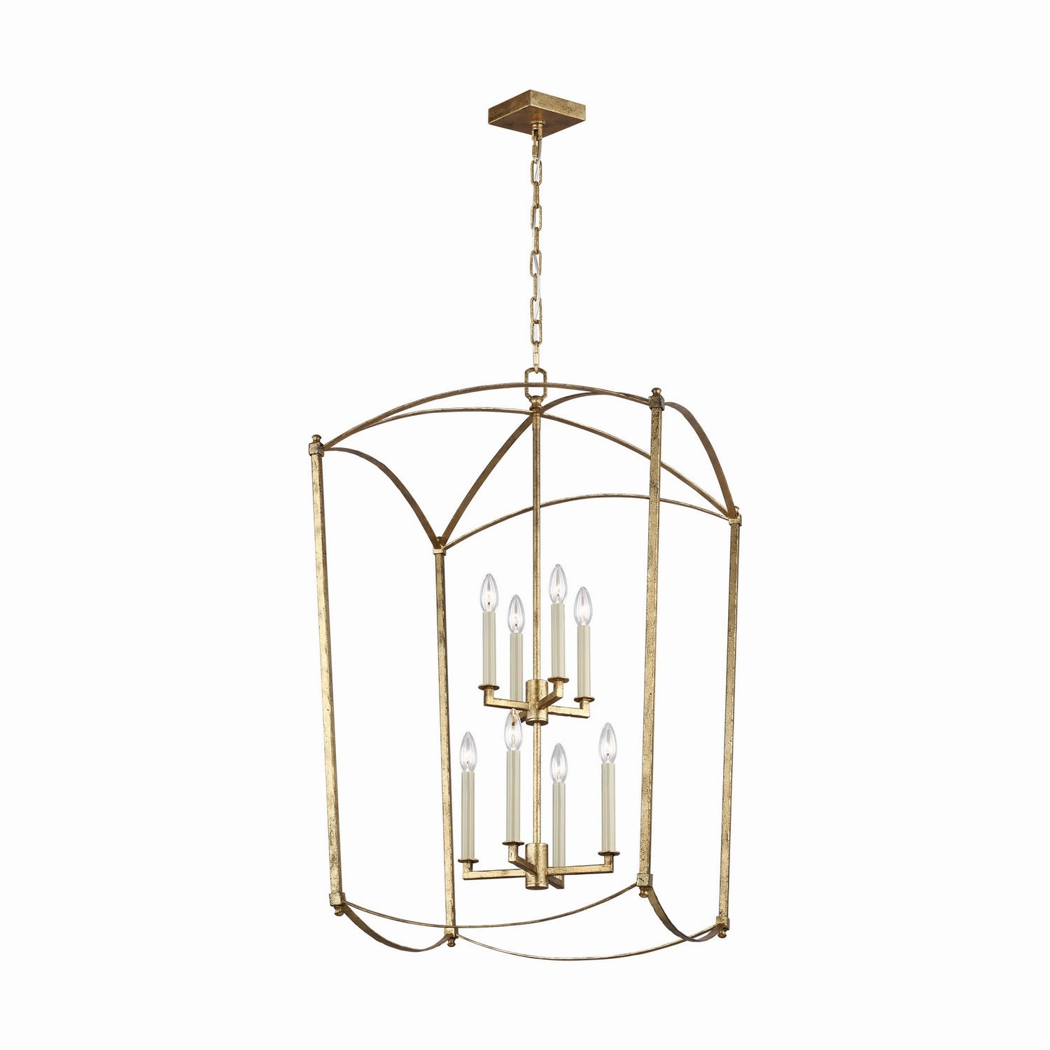 Thayer Eight Light Lantern Antique Gild Ceiling Lights Lighting free shipping