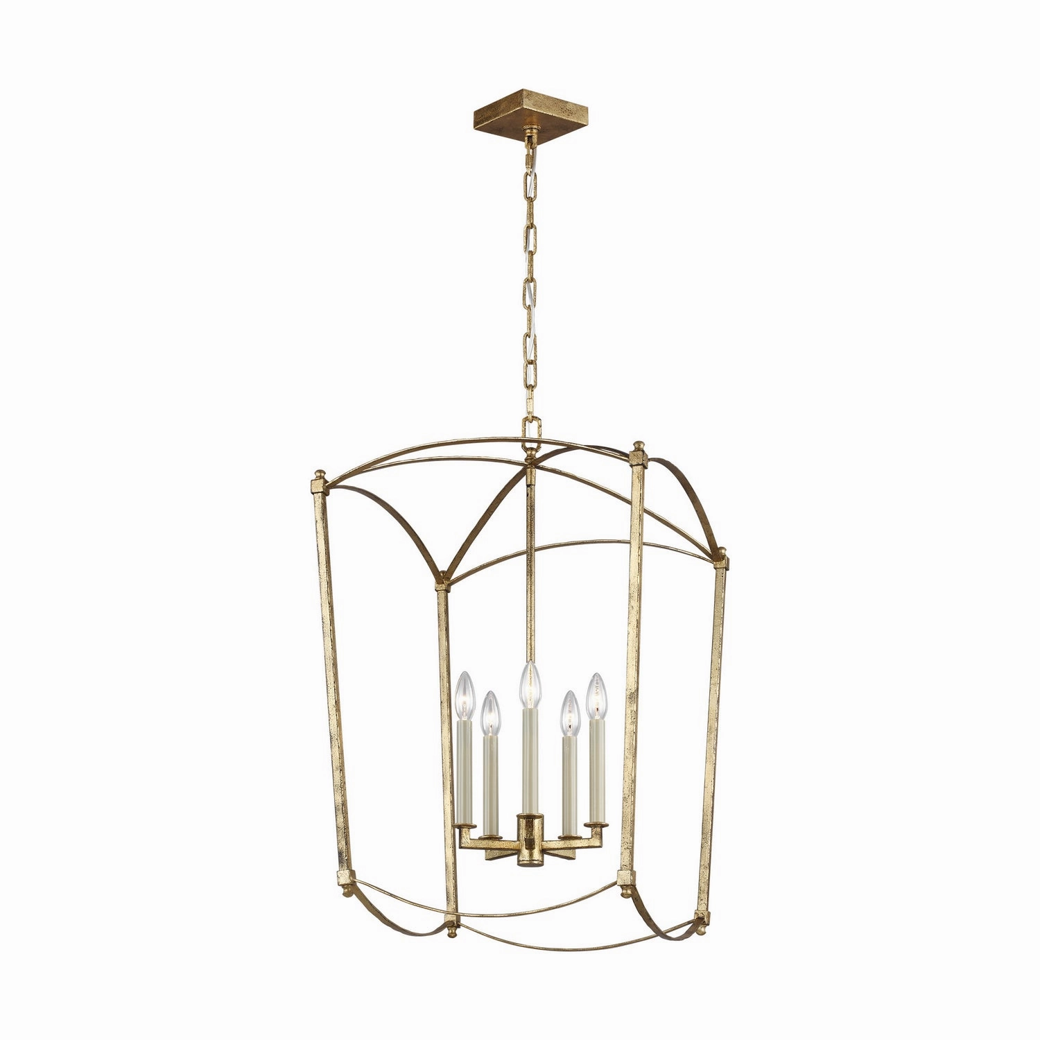 Thayer Five Light Lantern Antique Gild Ceiling Lights Lighting free shipping