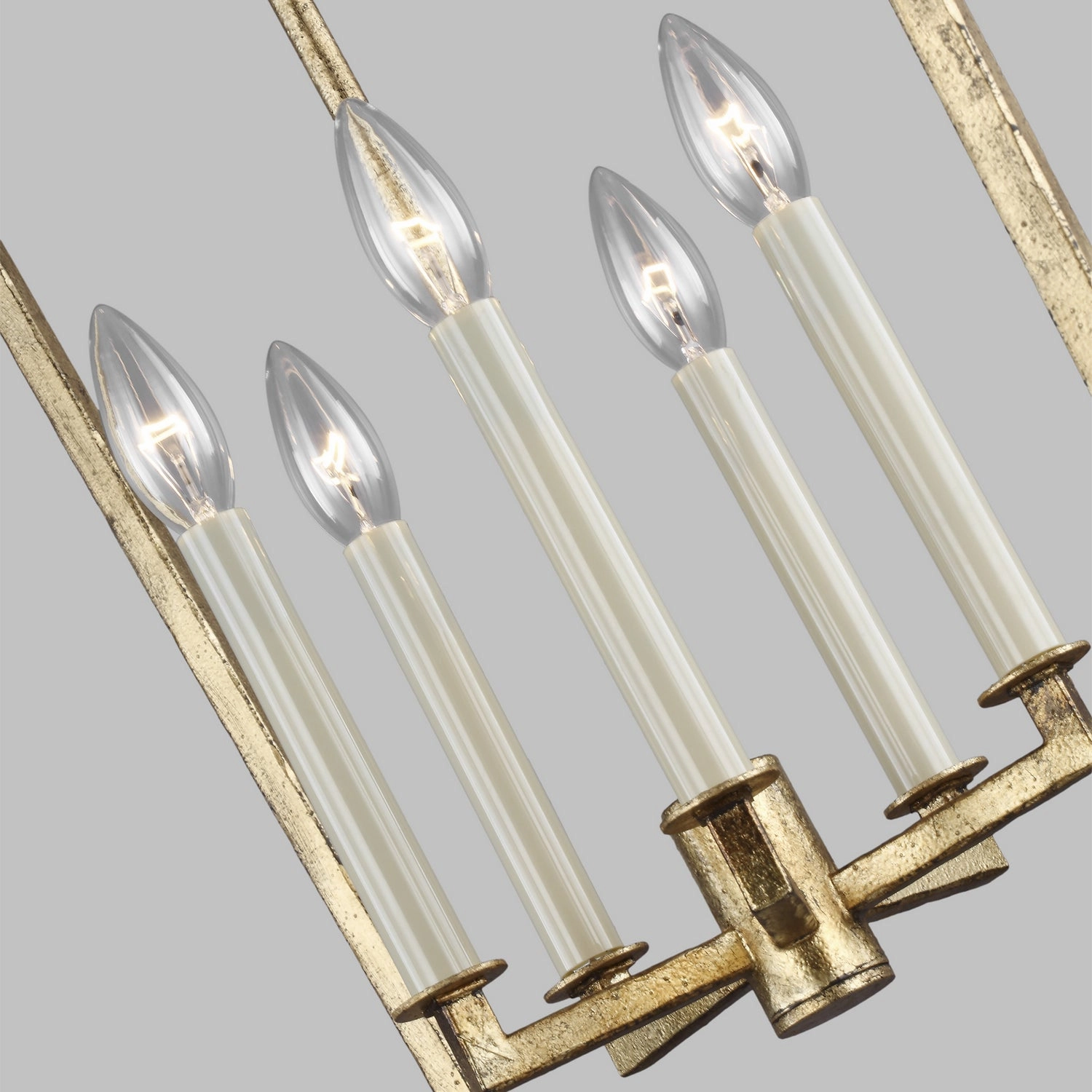 Thayer Five Light Lantern Antique Gild Ceiling Light Fixtures on sale
