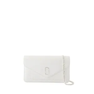 The Longshot Wallet On Chain - Leather - White