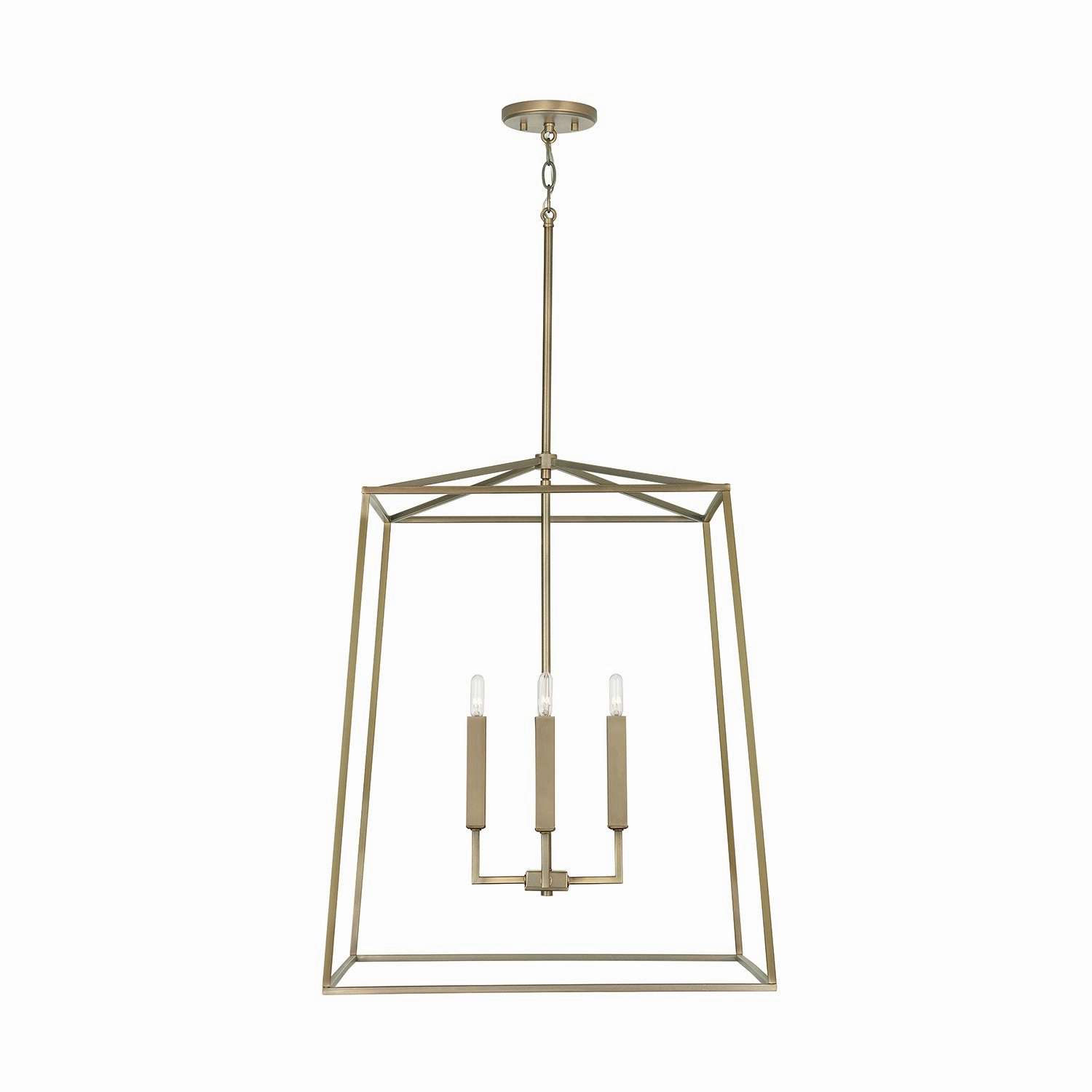 Thea Four Light Foyer Aged Brass Ceiling Light Fixtures on sale