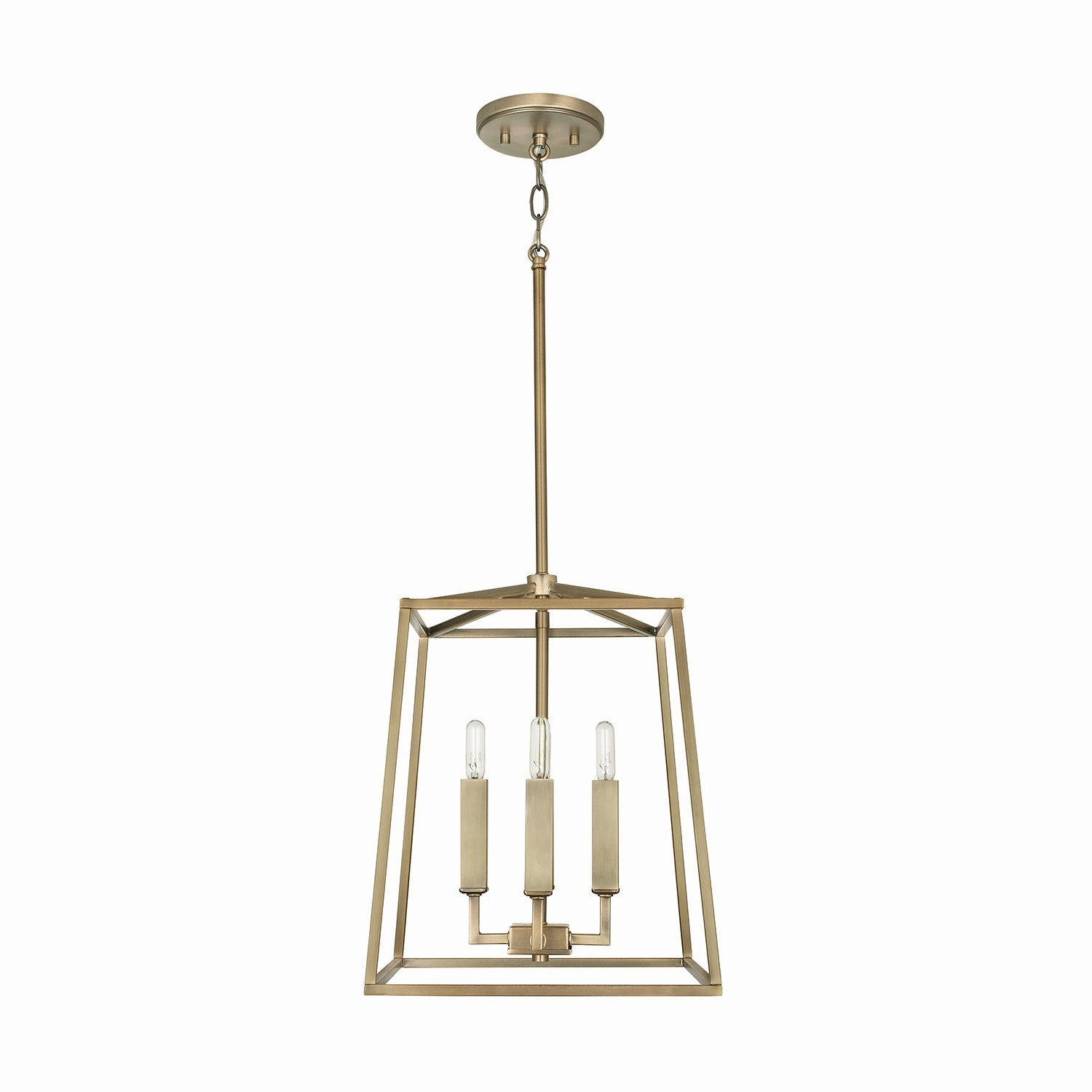 Thea Four Light Foyer Aged Brass Ceiling Lights Lighting free shipping