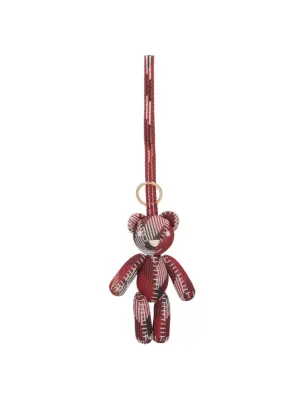 Thomas" Bear Keychain ?Red