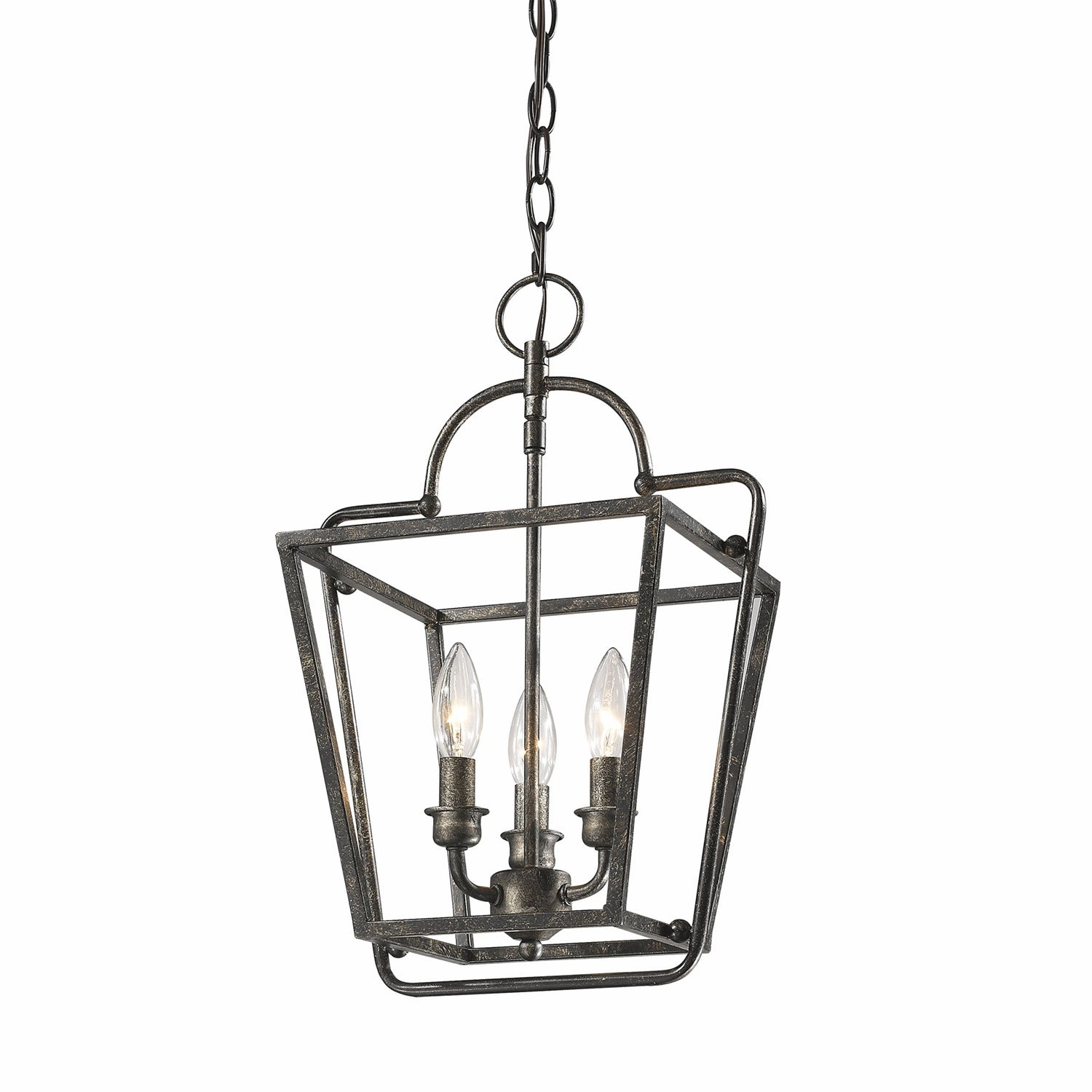 Three Light Pendant Antique Silver Ceiling Lights Lighting best price