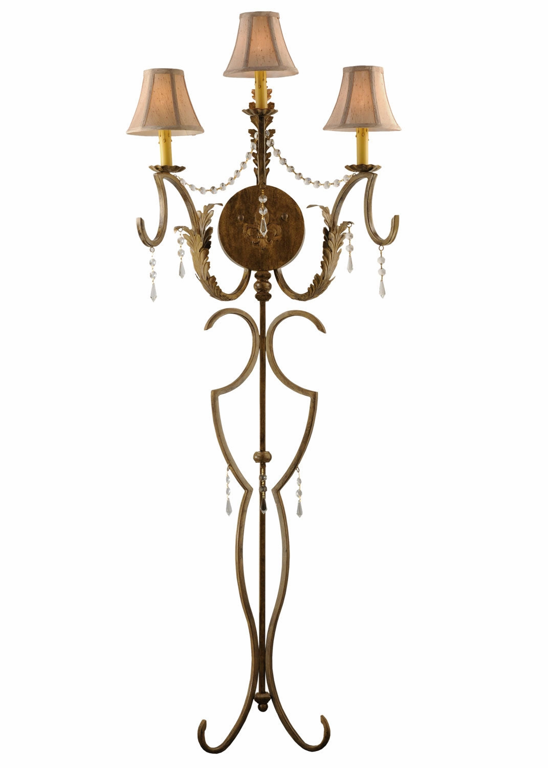 Three Light Wall Sconce Elegant Wall Lights clearance