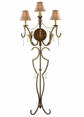 Three Light Wall Sconce Elegant Wall Lights clearance