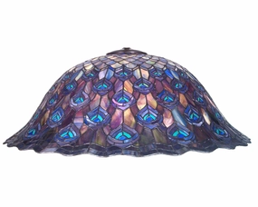 Tiffany Peacock Feather Shade Sale on modern Wall Lights