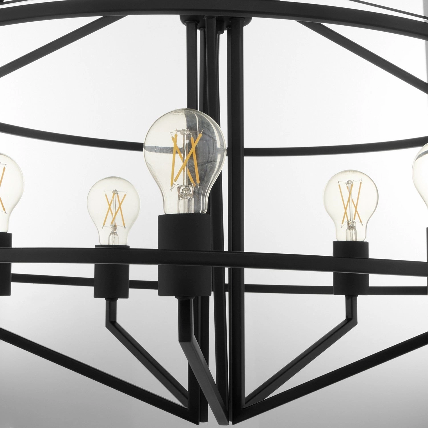 Tobin Five Light Pendant Matte Black Energy-saving Ceiling Lights store