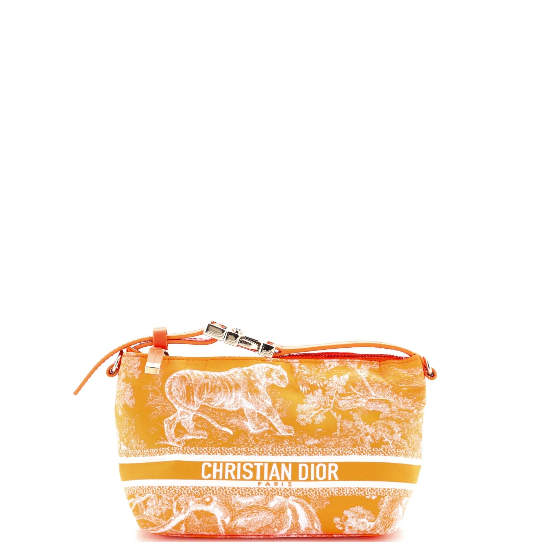Toile de Jouy DiorTravel Nomad Pouch Print Technical Fabric Small