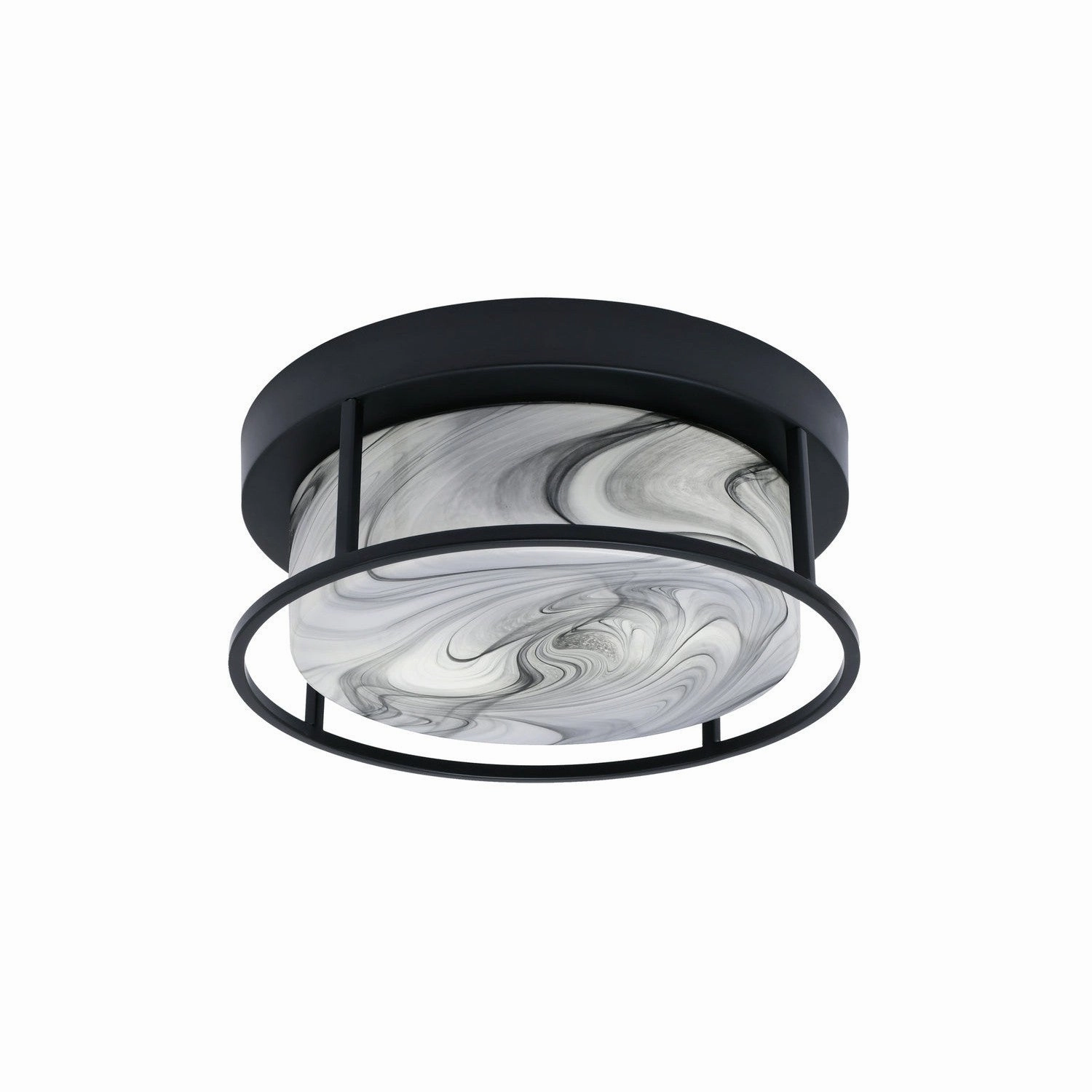 Toltec Flush Mounts 812-mb-9 Ceiling Light - Matte Black Online shop Ceiling Lights