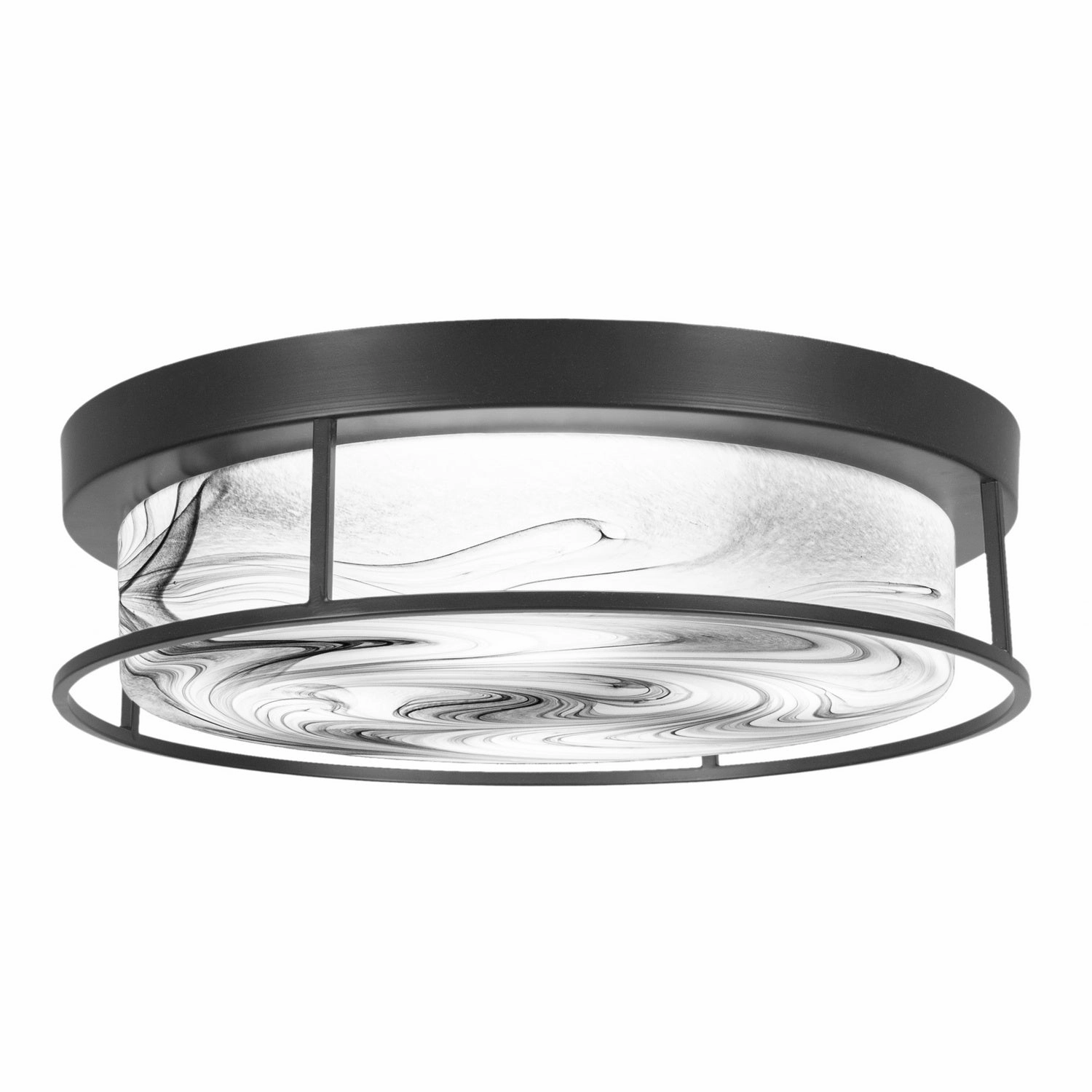 Toltec Flush Mounts 818-mb-9 Ceiling Light - Matte Black Online shop Ceiling Lights