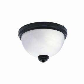 Toltec Flush Mounts 822-mb-1 Ceiling Light - Matte Black Online shop Ceiling Lights