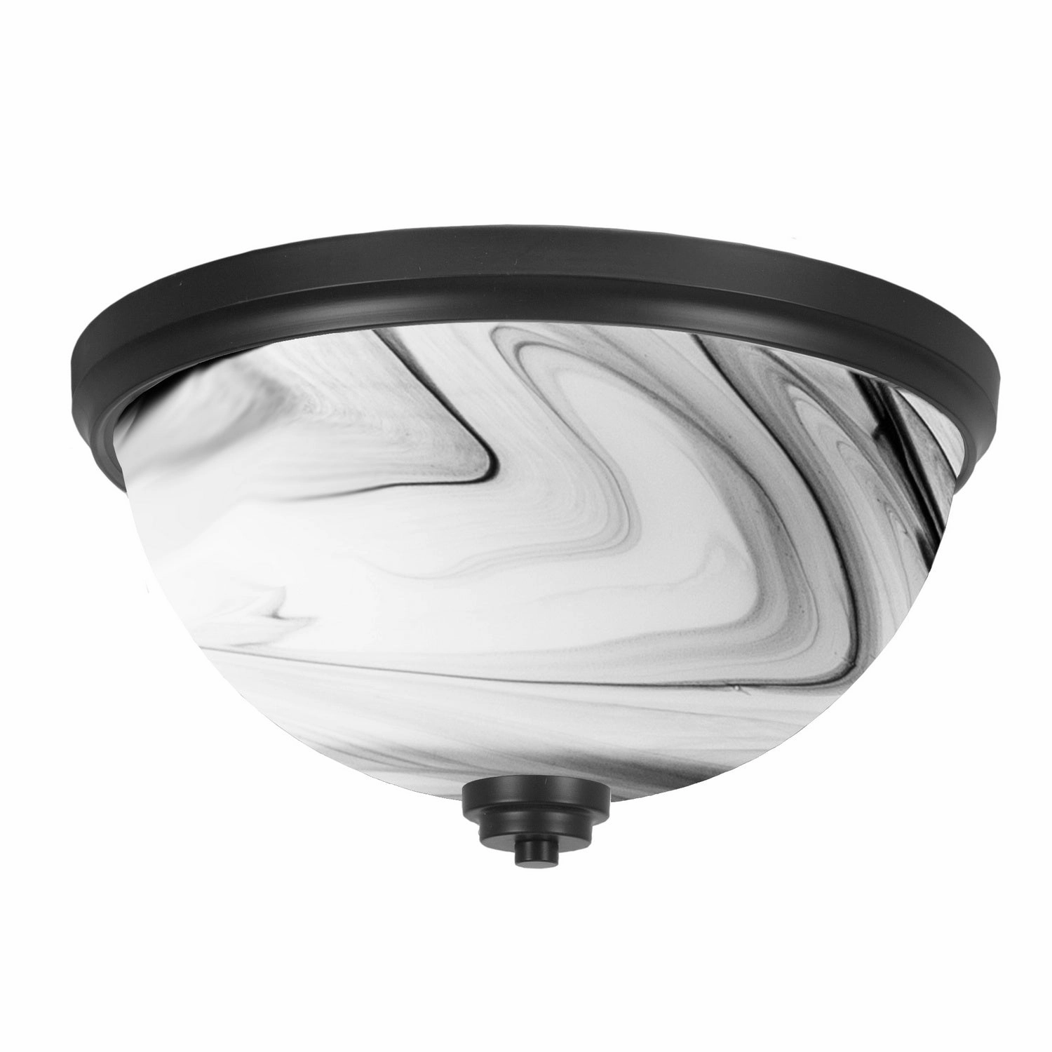 Toltec Flush Mounts 826-mb-9 Ceiling Light - Matte Black Online shop Ceiling Lights