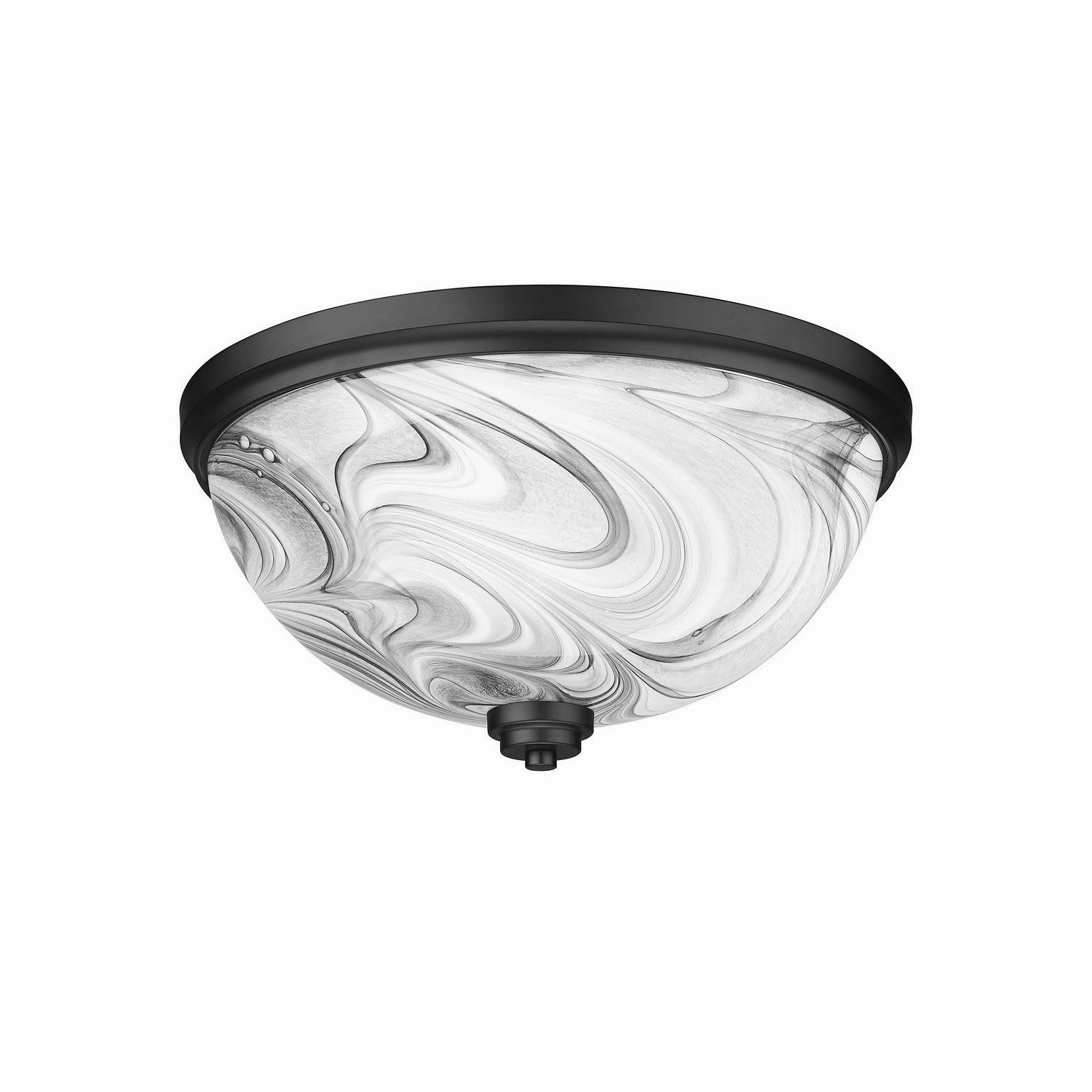 Toltec Flush Mounts 828-mb-9 Ceiling Light - Matte Black Online shop Ceiling Lights