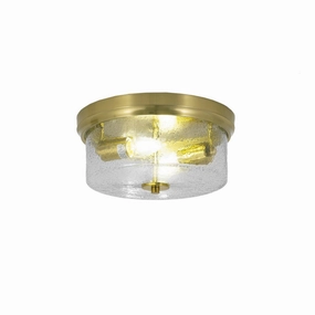 Toltec Flush Mounts 832-nab-2 Ceiling Light - New Age Brass Online shop Ceiling Lights