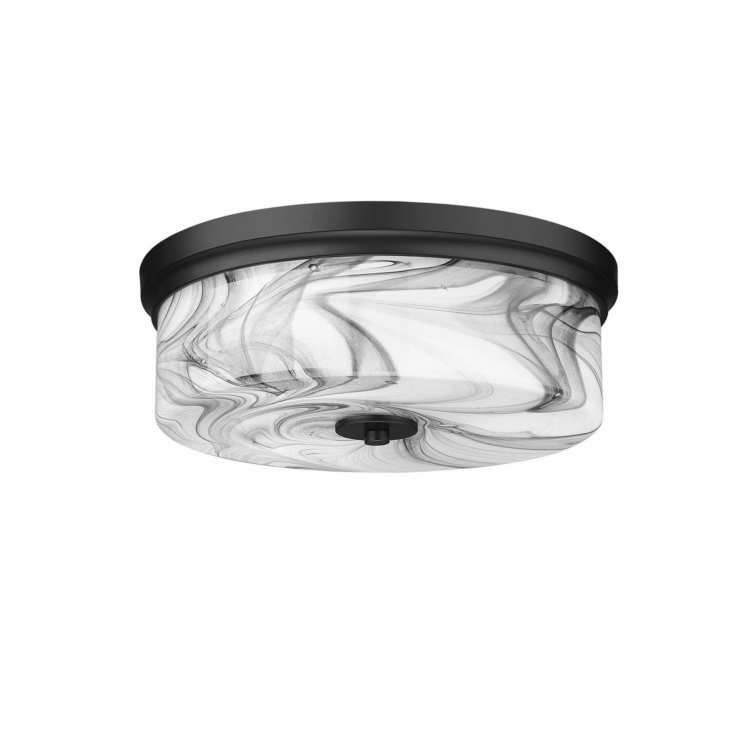 Toltec Flush Mounts 834-mb-9 Ceiling Light - Matte Black Online shop Ceiling Lights