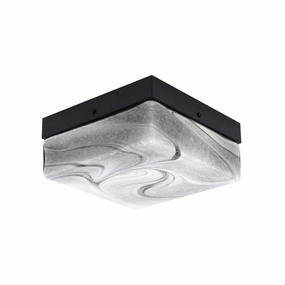 Toltec Flush Mounts 840-mb-9 Ceiling Light - Matte Black Online shop Ceiling Lights