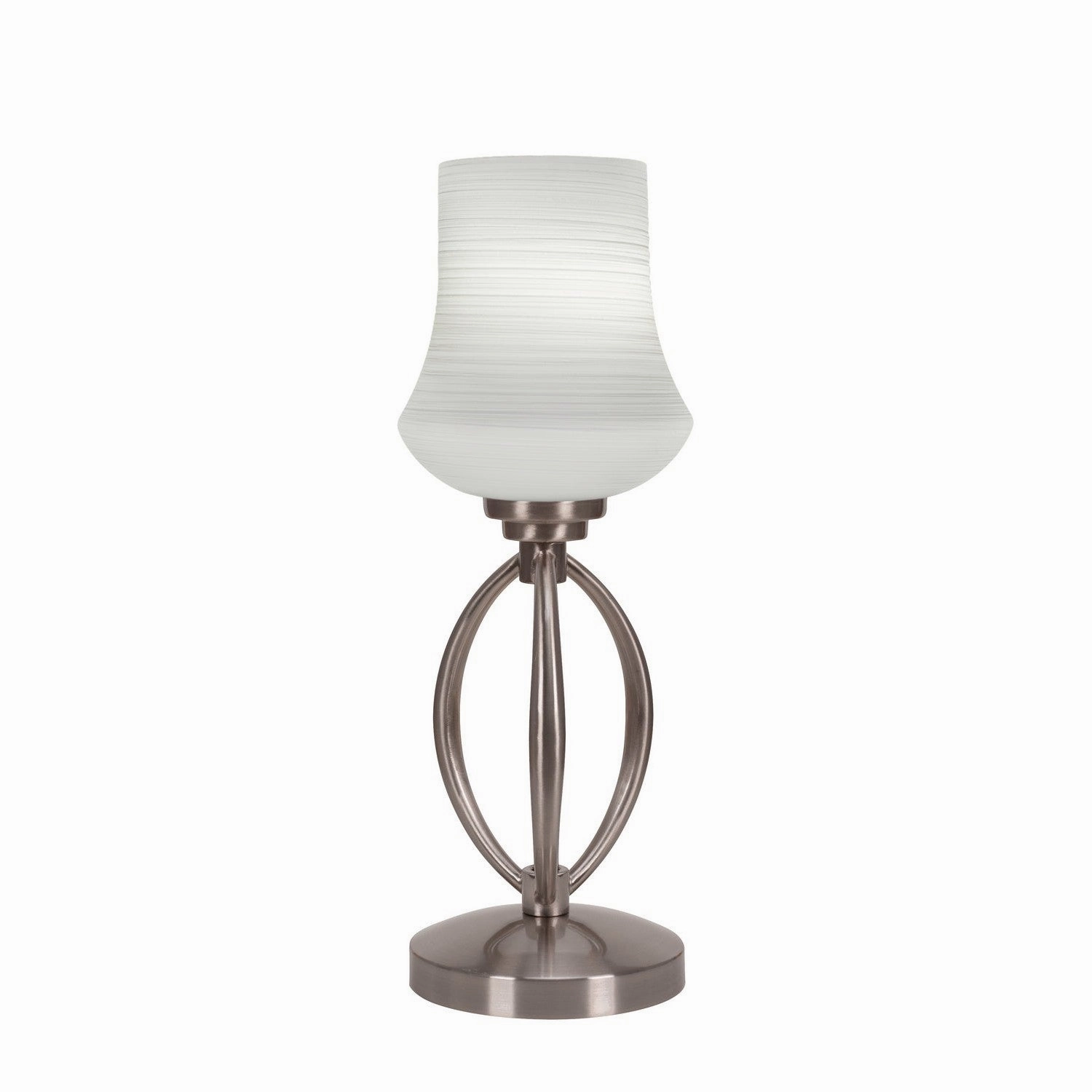 Toltec Lighting 2410-BN-681  Marquise Lamp Brushed Nickel Sale on Modern Lamps