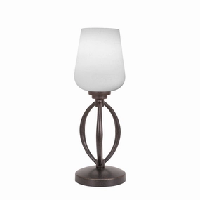 Toltec Lighting 2410-DG-211  Marquise Lamp Dark Granite Sale on Modern Lamps