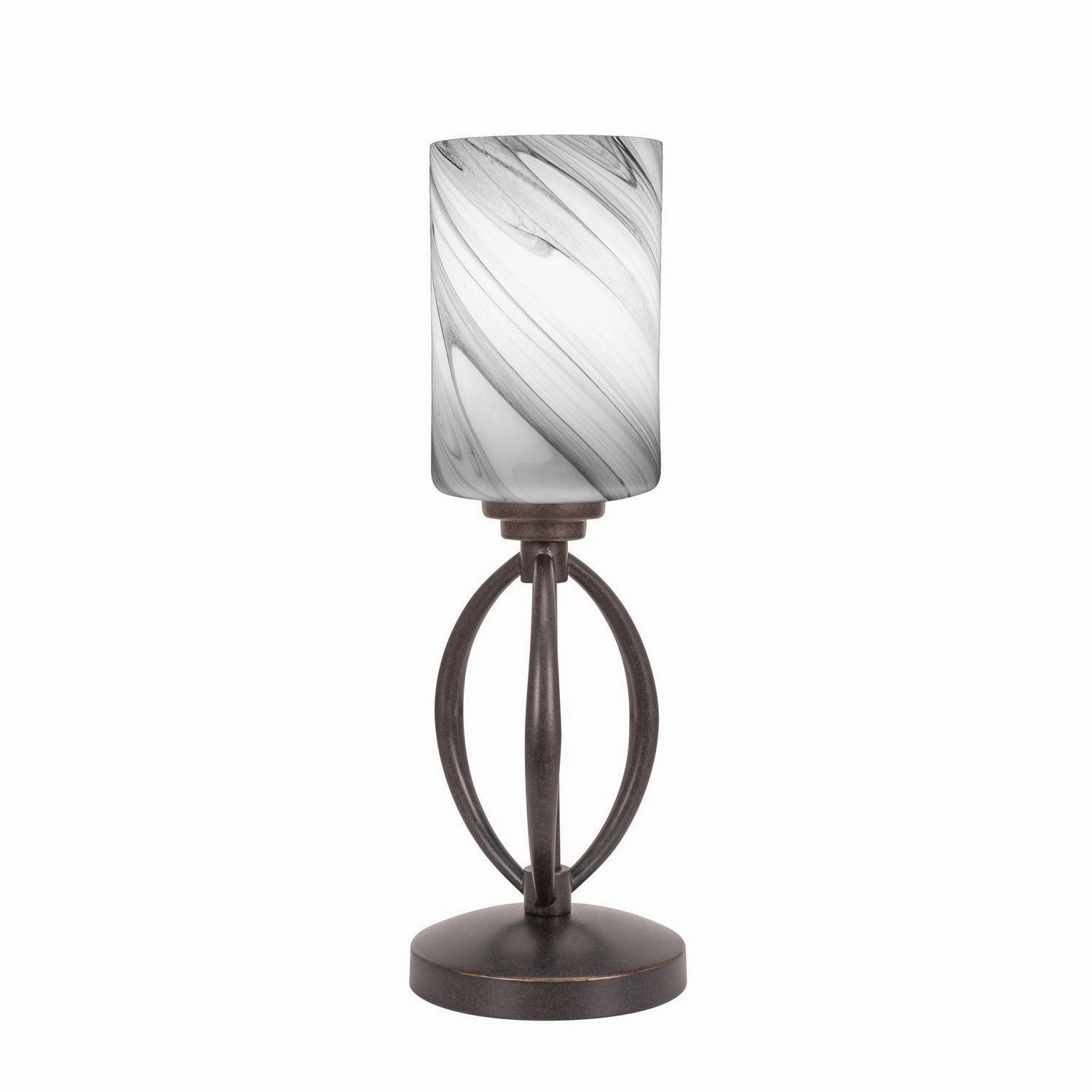 Toltec Lighting 2410-DG-3009  Marquise Lamp Dark Granite Sale on Modern Lamps