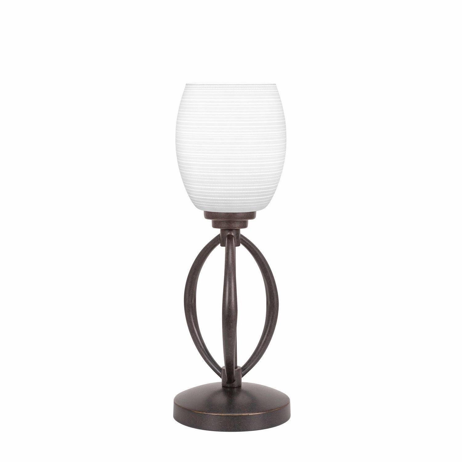 Toltec Lighting 2410-DG-4021  Marquise Lamp Dark Granite Sale on Modern Lamps