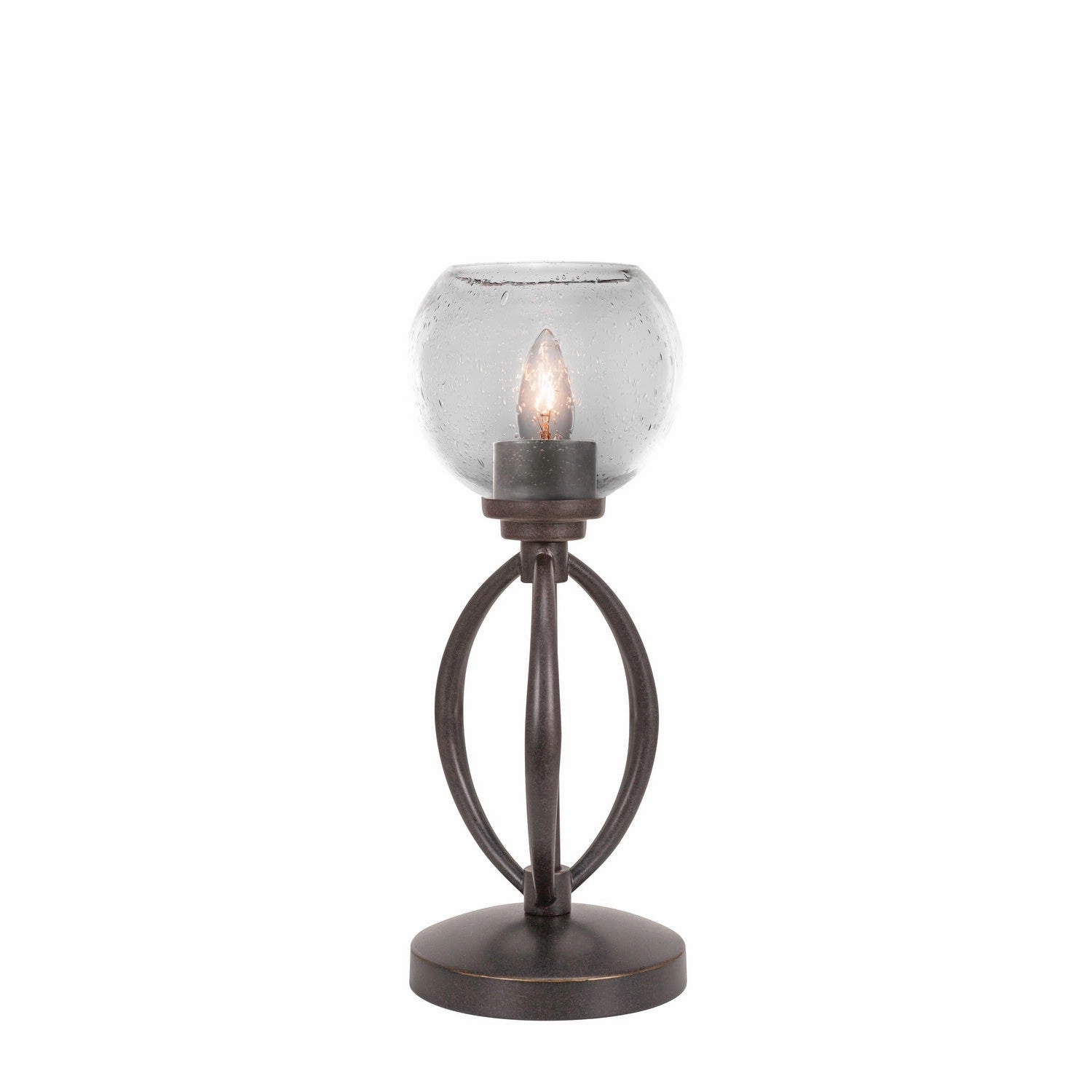 Toltec Lighting 2410-DG-4100  Marquise Lamp Dark Granite Sale on Modern Lamps