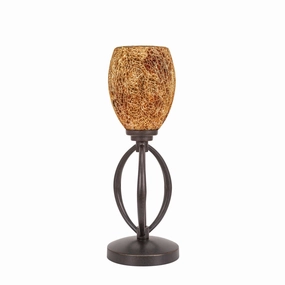 Toltec Lighting 2410-DG-4175  Marquise Lamp Dark Granite Sale on Modern Lamps