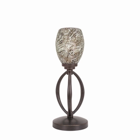 Toltec Lighting 2410-DG-5054  Marquise Lamp Dark Granite Sale on Modern Lamps