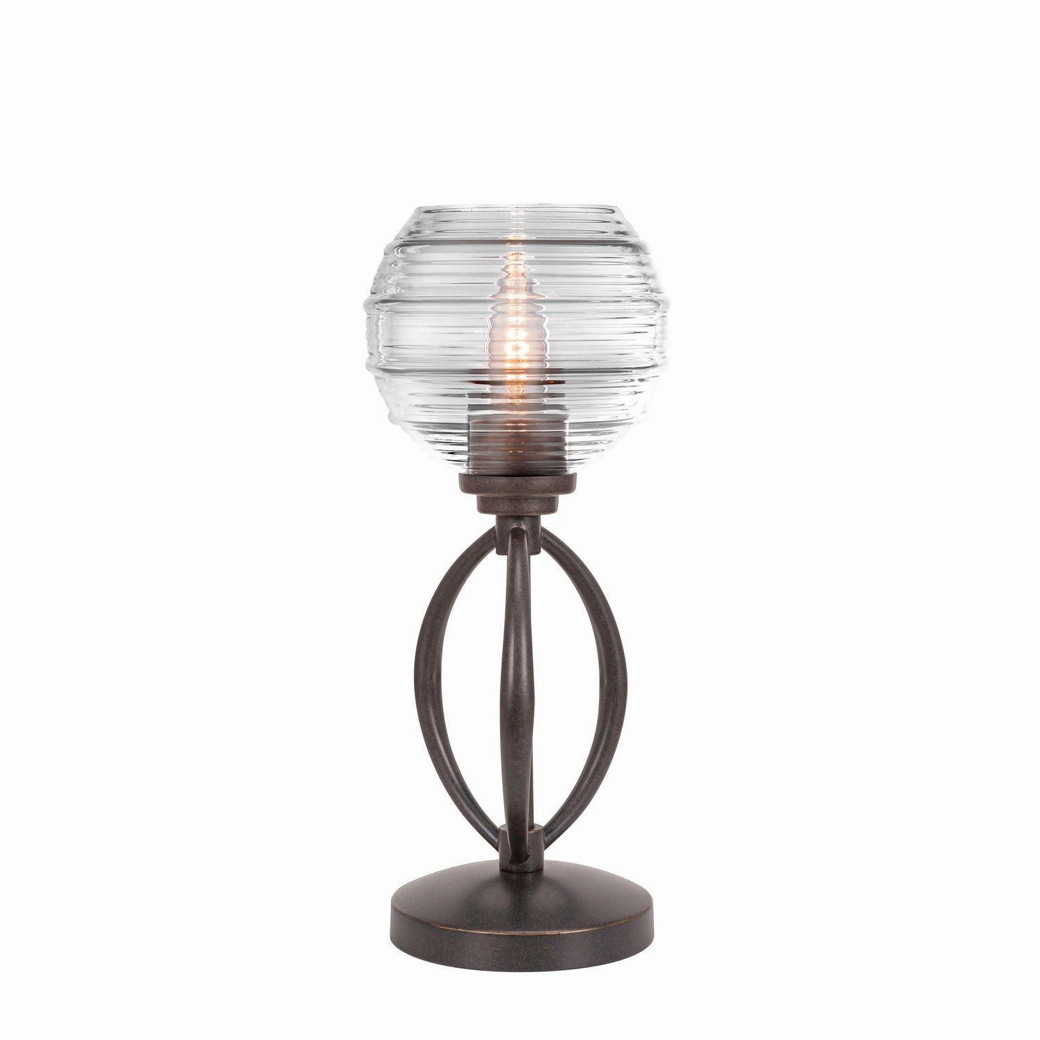Toltec Lighting 2410-DG-5110  Marquise Lamp Dark Granite Sale on Modern Lamps